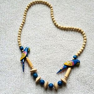 🦜 Vintage Parrot Necklace